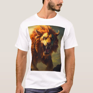 Wilder prähistorischer Power T - Shirt. T-Shirt