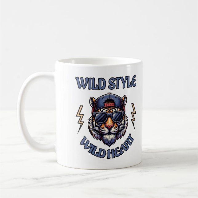 Wilder Stil, Wildes Herz 1 Kaffeetasse (Links)