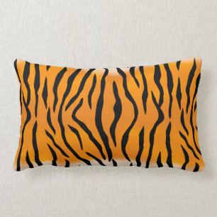 Wilder Tiger Stripes Muster Lendenkissen