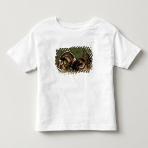 Wilder Truthahn, Meleagris gallopavo, Männchen Kleinkind T-shirt