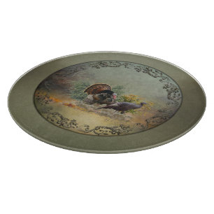 Wilder Truthahn Schneidebrett