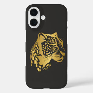 Wilder und fantastischer Leopardenprint-Etasche iPhone 16 Hülle