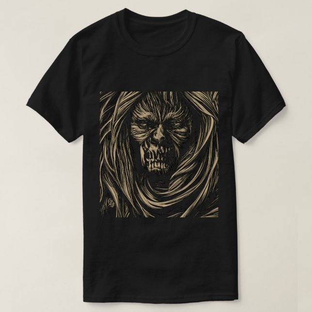 Wilder und komischer T - Shirt (Design vorne)