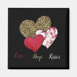 Wilder Valentinstag Magnet