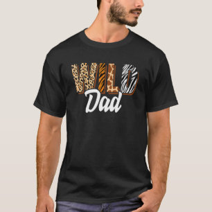 Wilder Vater Zoo Geboren Zwei sein Wilder B Tag Sa T-Shirt