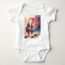 Wilder West Cowboy Baby Strampler