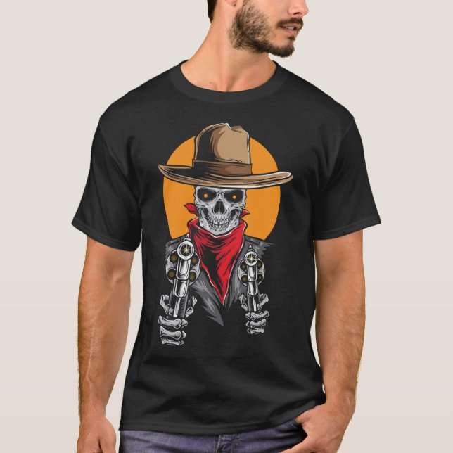 Wilder Westcowboy T-Shirt (Vorderseite)