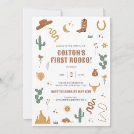 Wilder Western zum Geburtstag Einladung