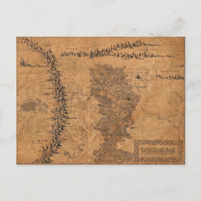 Wilderland Postkarte (Vorderseite)