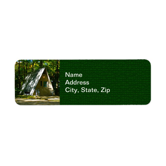 Wilderness-A-Frame-Camping am Campground (Vorne)