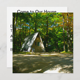 Wilderness-A-Frame-Camping am Campground Einladung