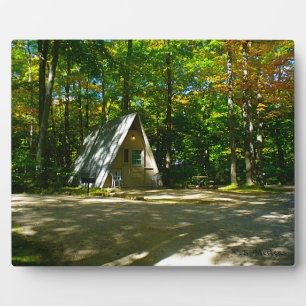 Wilderness-A-Frame-Camping am Campground Fotoplatte