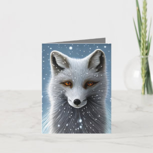 Wilderness Artic Fox Dankeskarte