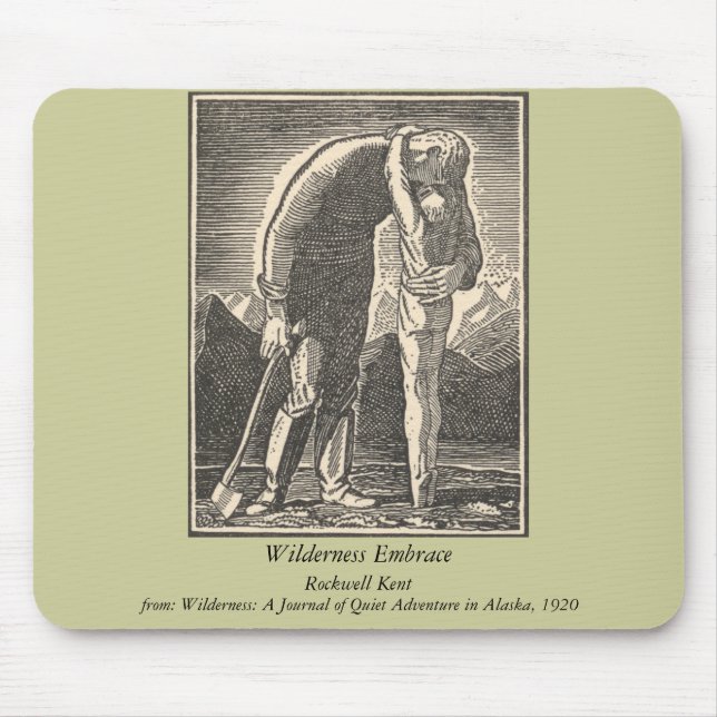 Wilderness Embrace Mousepad (Vorne)