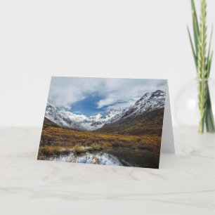 Wilderness Landschaft - Alaska Räume Berge Karte