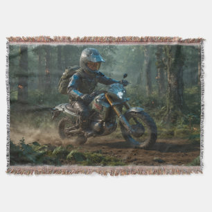 Wilderness Motocross - Dirtbike-Rennfahrer   Decke