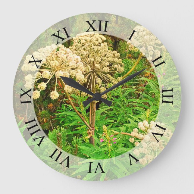 Wilderness, Nature, Plante Photographie Horloge mu (Recto)