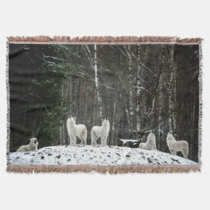 Wilderness Polar Wolf Decke