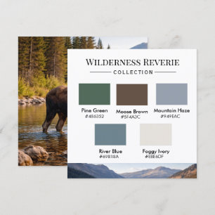 Wilderness Reverie Farbpalette Karte