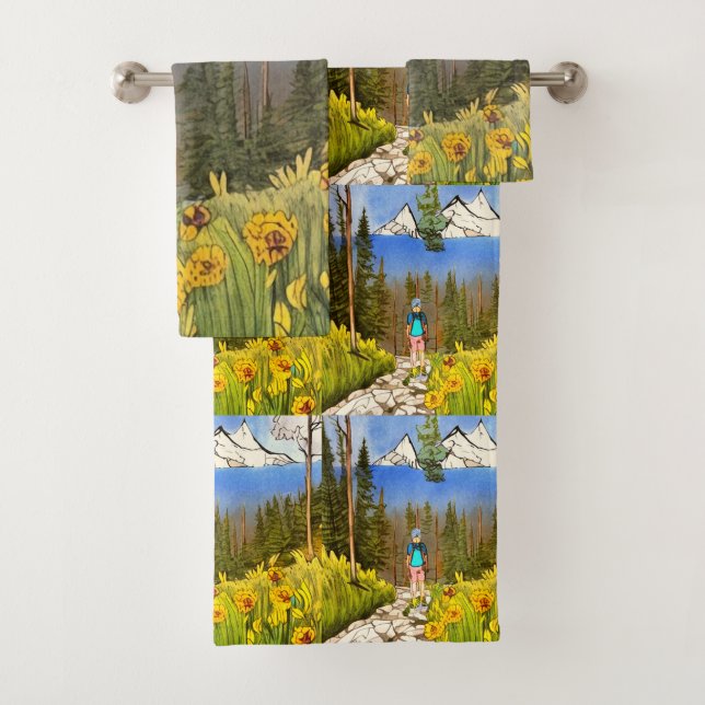 Wilderness Wandern Badhandtuch Set (Insitu)