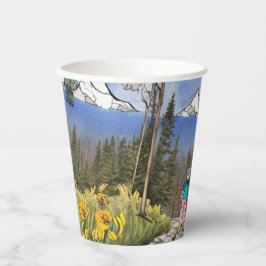 Wilderness Wandern Pappbecher
