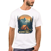 Wilderness wartet auf T - Shirt | Das Abenteuer ve