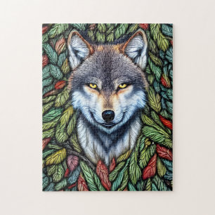 Wilderness Woodland Predator Wolf