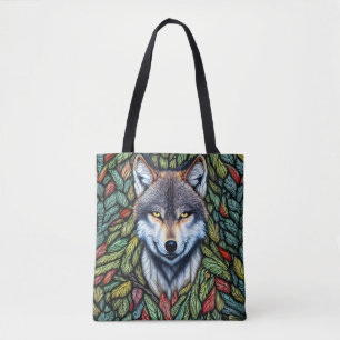 Wilderness Woodland Predator Wolf Tasche