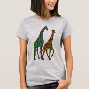 wildes giraff Leben des coolen giraff T - T-Shirt
