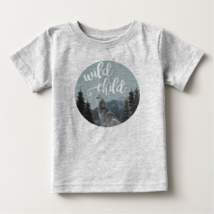 Wildes Kinderbaby T Baby T-shirt
