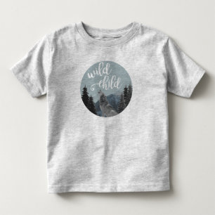 Wildes Kinderkleinkind T Kleinkind T-shirt