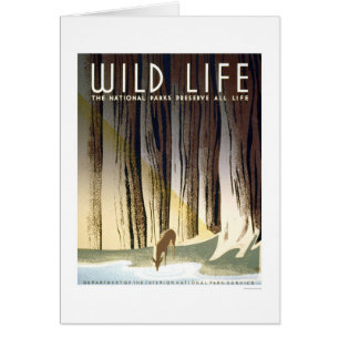 Wildes Lebens-Nationalpark WPA 1940
