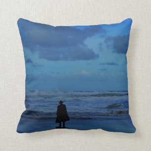 Wildes MeerPoldark Land Cornwall England Kissen