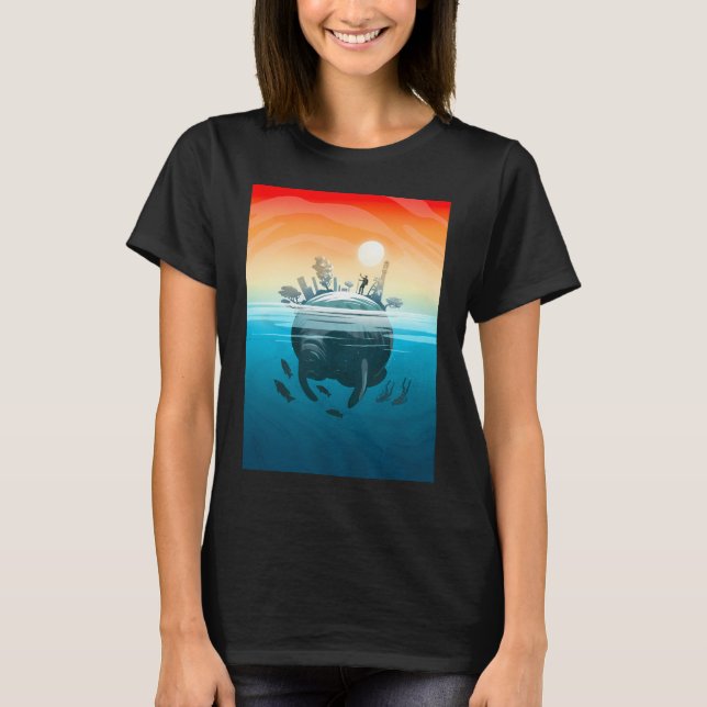 Wildes Miami T-Shirt (Vorderseite)