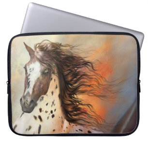 Wildes Pferd 2 Laptop-Ärmel Laptopschutzhülle
