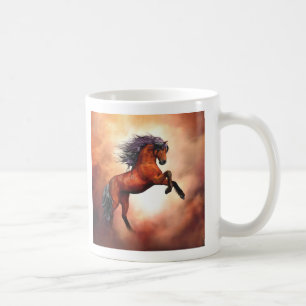 Wildes Pferd Kaffeetasse