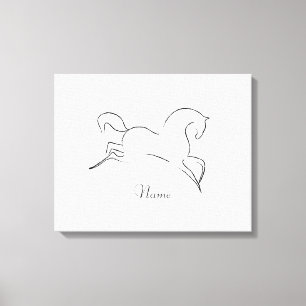 Wildes Pferd Thunder_Cove Leinwanddruck