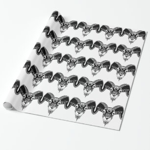 wildes RAM Geschenkpapier