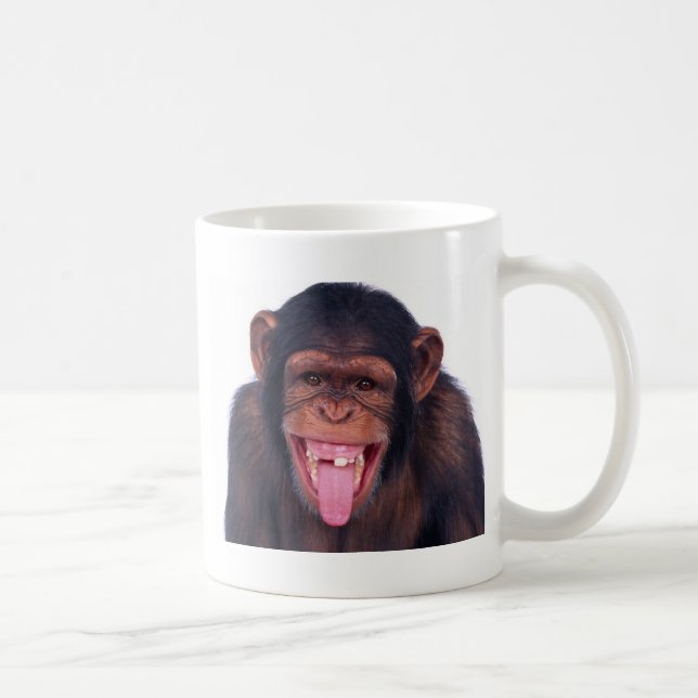 wildes Tier des unverschämten Kaffeetasse (Rechts)