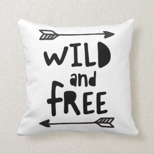 Wildes und freies Kissen