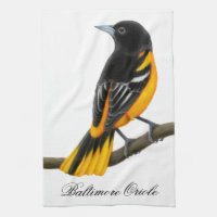 Wildes Vogel-Geschirrtuch Baltimore Orioles