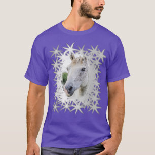 Wildes Weiße Pferd 0611 T-Shirt