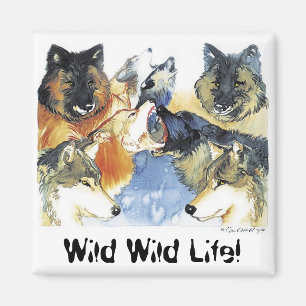 Wildes wildes Leben! Magnet