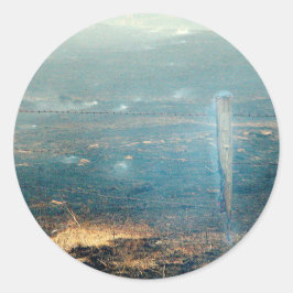Wildfire Runder Aufkleber