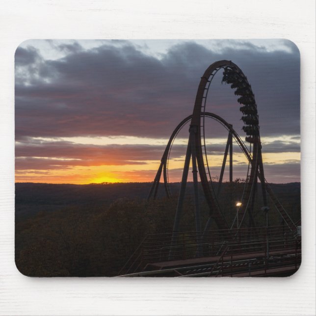 Wildfire Sunset Mousepad (Vorne)