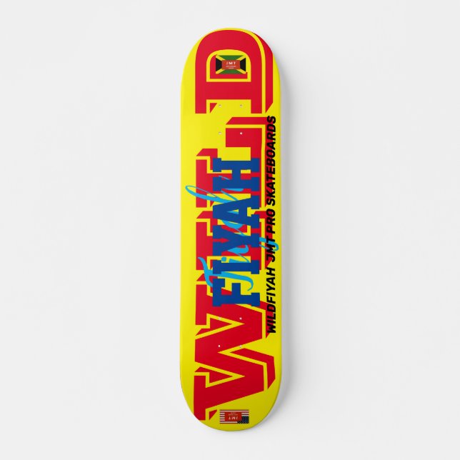 WILDFIYAH   JMT 7 3/4" Skateboard Deck (Vorne)