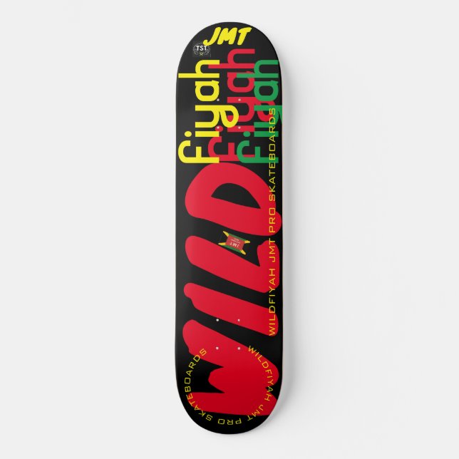 WILDFIYAH JMT 8 1/4" Skateboard Deck (Vorderseite)