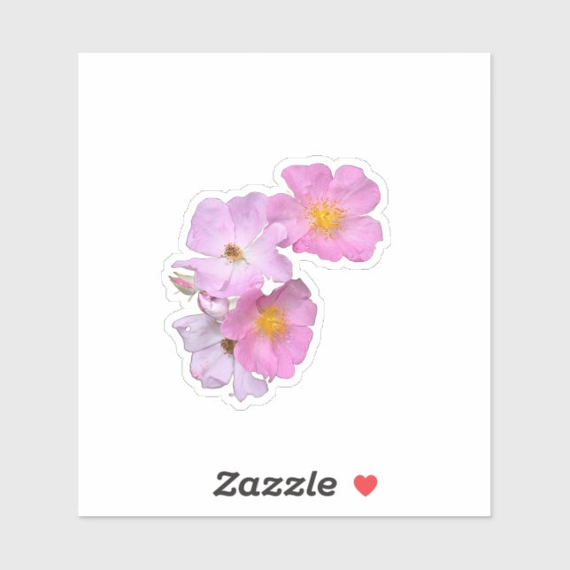 Wildflower Beauty – Nature Photo Sticker (Blatt)