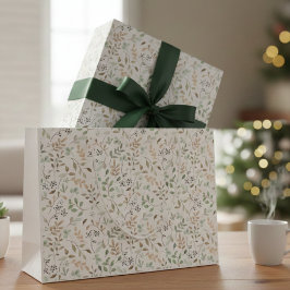 Wildflower Boho  Große Geschenktüte