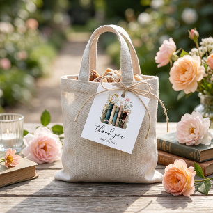 Wildflower Books Geschenkanhänger zur Danksagung f